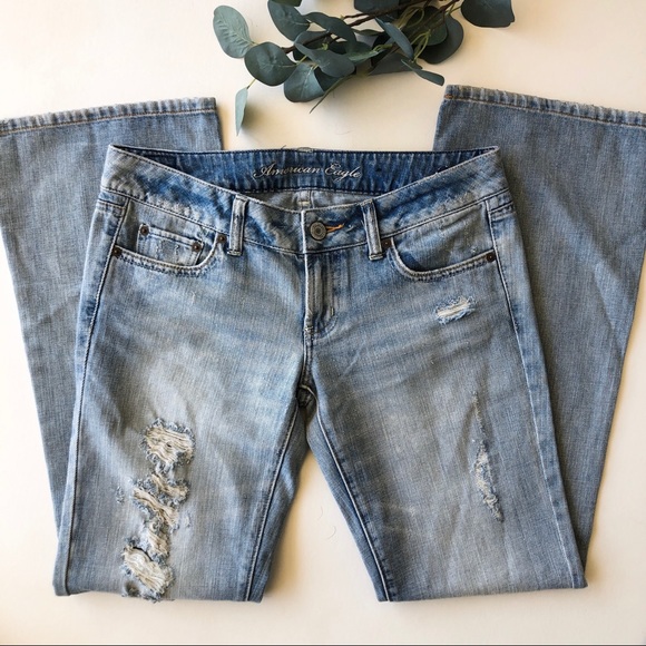 American Eagle Outfitters Denim - American Eagle Distressed Favorite Boyfriend Flare